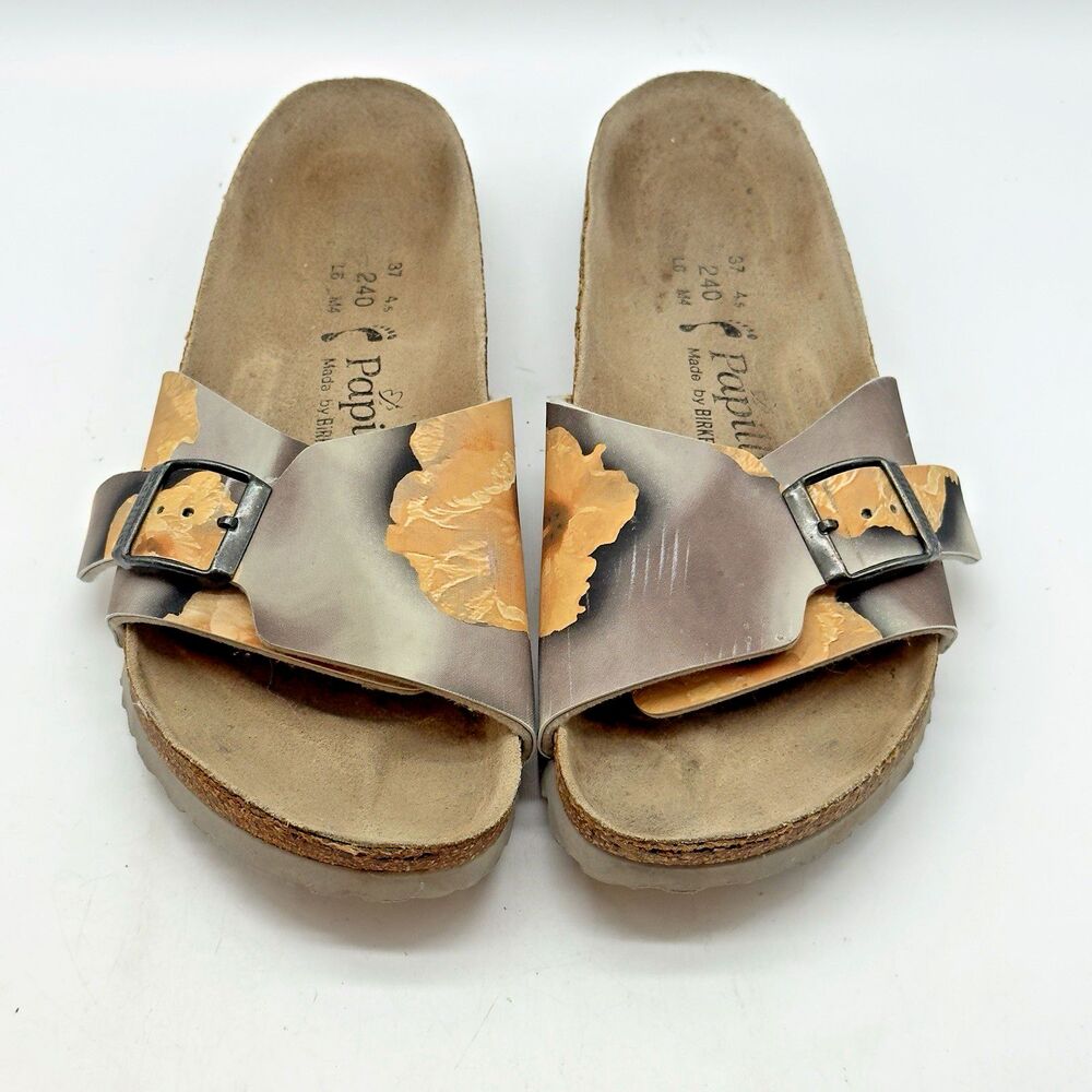 Papillio by Birkenstock Catalina Sandal Women 6 EU 37 Hibiscus Floral Birko-Flor - Picture 5 of 10